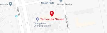 map of Temecula Nissan