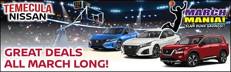 Great Deals All Month Long At Temecula Nissan 